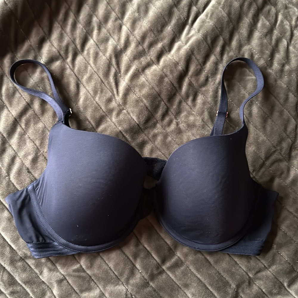 Savage x Fenty Core Black Microfiber T-Shirt Bra